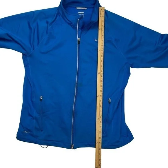 Nike Plus+ Full Zip Jacket XL‎ fit dry long sleeve Jacket Sweater - Picture 8 of 10
